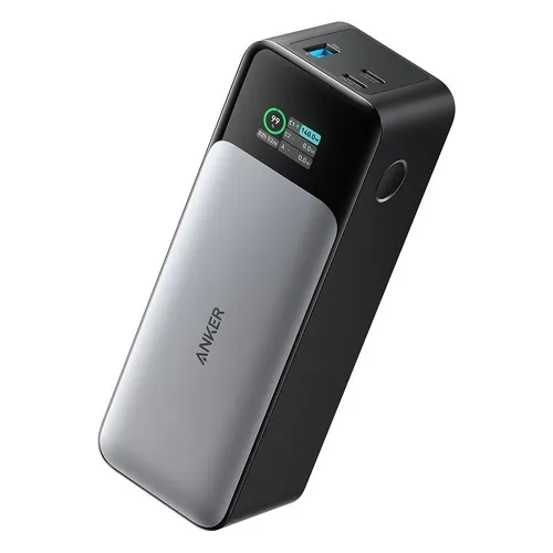 Anker PowerCore Powerbank 24.000 mAh - Schnellladefunktion für Laptop, Tablet und Smartphone, 140-Watt-Anschluss für blitzschnelles Aufladen unterwegs