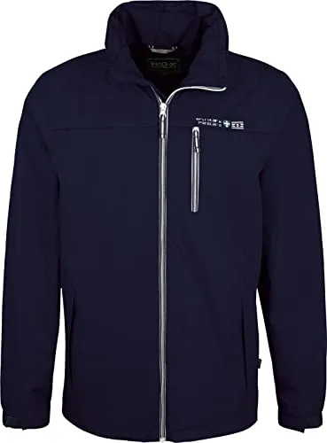 PRO-X elements Herren Funktionsjacke HENDRIK I - Atmungsaktive Regenjacke mit Kapuze - Moderne und funktionale Regenjacke aus PXE-PRO mit verschweißten Nähten. 100% wind- und wasserdicht, ideal für Outdoor-Aktivitäten. Inklusive praktischer Taschen und verstellbarer Kapuze für optimalen Tragekomfort.