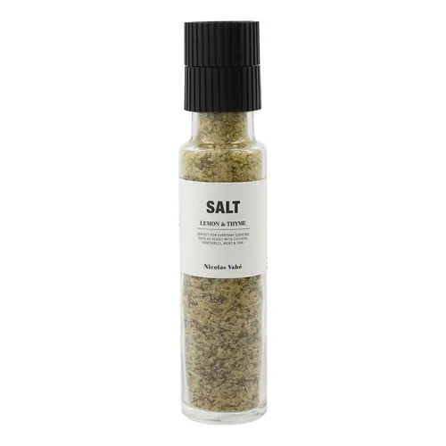 Nicolas Vahe Gewürzmühle Salz mit Zitrone und Thymian 320 g