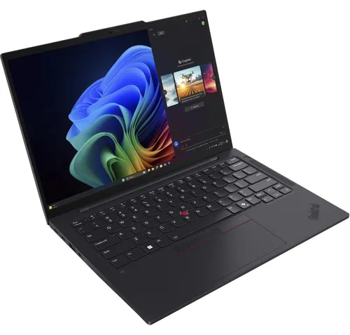 Lenovo ThinkPad T14s - 14" Notebook mit Intel Core Ultra 5 - Laptop mit 512 GB SSD und 16 GB RAM, ideal für effizientes Arbeiten und Multitasking. Mit spritzwassergeschützter Tastatur und robustem Design für maximale Mobilität.