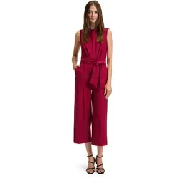 Betty Barclay Damen Jumpsuit Beet Red, Größe 44 - Eleganter Jumpsuit für Damen mit praktischen Eingrifftaschen und figurumspielender Passform, ideal für besondere Anlässe oder den Alltag.