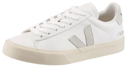 VEJA Herren Freizeitschuhe CAMPO CHROMEFREE LEATHER - Sneaker aus umweltfreundlichem Chromefree-Leder und Wildleder, mit bequemer Wildgummisohle aus dem Amazonas – ideal für stilbewusste und nachhaltige Käufer.