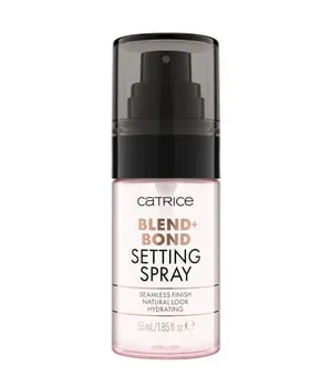 CATRICE Blend + Bond Setting Spray 55 ml – Transparentes Fixing Spray - Entdecke das CATRICE Blend + Bond Setting Spray, dein Must-Have für einen frischen Look! Mit feuchtigkeitsspendender Formel für ein nahtloses Finish und langanhaltende Frische – perfekt für jeden Anlass.