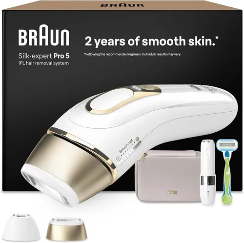 Elektrischer Epilierer Braun PL5156 - IPL-Gerät mit 10 Geschwindigkeitsstufen für eine sanfte und effektive Haarentfernung, ideal für zuhause und für alle Hauttypen.
