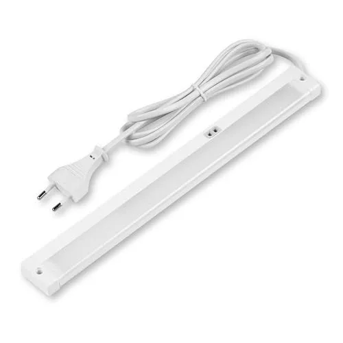 REV LED Unterbauleuchte - 30cm, 4W, 300 Lumen, 3000K warmweiß - Lichtleiste Küche mit Sensor, Schrankbeleuchtung dimmbar, weiß