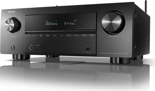 Denon AVC-X3700H 9.2-Kanal AV-Verstärker - AV-Receiver & Verstärker mit 9-Kanal-Verstärkung, Dolby Atmos und 8K Unterstützung für ein unvergleichliches Heimkino-Erlebnis. Steuern Sie den Verstärker bequem mit Alexa, Google Assistant oder Apple Siri.