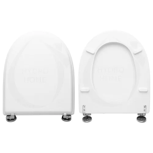 Toilettensitz Mallorca Hatria Holz Beschichtet Harz Polyester Weiß