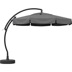 Sun Garden Easy Sun TM Ersatzbezug 350 cm - grau B055 - Sonnenschirme mit hochwertigem Olefin-Stoff, wasserabweisend und extrem langlebig. Der 350 cm Bezug sorgt für stabilen Sonnenschutz und bleibt auch bei Wind sicher.