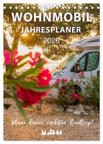 Mario Weigt | Wohnmobil Jahresplaner (Tischkalender 2026 DIN A5 hoch),...