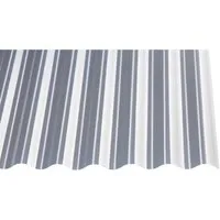 PVC-Profilplatte 1,1 mm Sinus 76/18 Klar 2000 mm x 900 mm