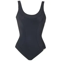 Sunflair Badeanzug schwarz 38E - Bademode in elegantem Schwarz, Größe 38E, mit tiefem Rückenschnitt für optimalen Sitz und Komfort. Pflegeleicht, maschinenwaschbar bei 30°C.