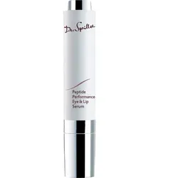 Dr. Spiller Peptide Performance Eye & Lip Serum - Serum für die Augen, beugt Augenschatten vor, mit Hyaluronsäure und kühlendem Roll-on für intensive Hydratation und sichtbare Reduktion von Fältchen und Schwellungen.