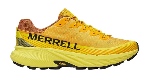 Merrell Agility Peak 5 rush 46 - Laufschuhe für Speed Hiking, Golf und Laufen mit atmungsaktivem Obermaterial und nachhaltigen Materialien. Die Vibram MegaGrip Außensohle bietet hervorragenden Grip auf allen Oberflächen.