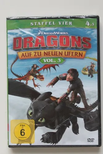 Dragons - Auf zu neuen Ufern - Staffel 4 - Vol.3 (DVD) DE 2019