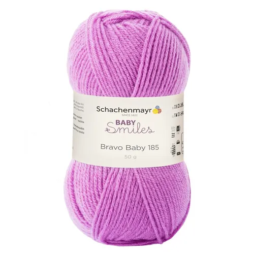 BRAVO BABY 185 - Baby Smiles von Schachenmayr|Farbe 01047|50 g / ca. 184 m Wolle
