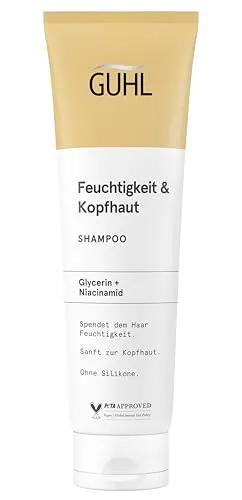 Guhl Feuchtigkeit & Kopfhaut Shampoo 150 ml - Sanft & Feuchtigkeitsspendend - Guhl Feuchtigkeit & Kopfhaut Shampoo in der praktischen 150 ml Flasche. Versorgt das Haar intensiv mit Feuchtigkeit und sorgt für ein gepflegtes Kopfhautgefühl. Ideal für die tägliche Haarpflege ohne Silikone.