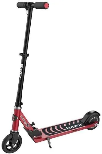 Razor Power A2 E-Scooter 16 km/h Schwarz-Rot - E-Scooter mit einer Geschwindigkeit von bis zu 16 km/h, leicht und ideal für Stadtfahrten und kurze Strecken.