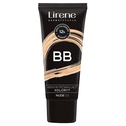 Lirene BB krem wyrównujący koloryt 03 Nude 30ml (P1) 5900717777613