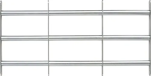 Abus Fenstergitter FGI7450 - Sicher und Anpassungsfähig - Fenstersicherungen - Hochwertiges, ausziehbares Fenstergitter mit hoher Korrosionsbeständigkeit für effektiven Einbruchschutz an Keller- und Erdgeschossfenstern.