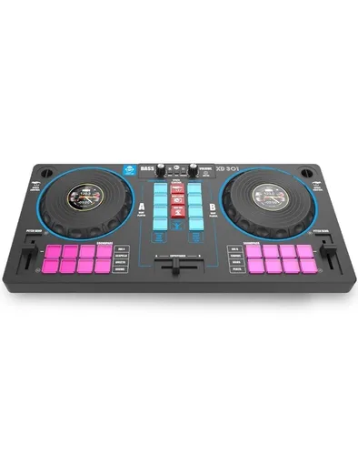 Deejay Partymix XD301 PRO DJ - DJ-Spielzeug für kreative Soundeffekte und Mixe, ideal für Kinder ab 8 Jahren und die ganze Familie.