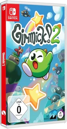 Gimmick! 2 - Switch - Spiele für Nintendo Switch, erlebe die Abenteuer des Yokai Yumetaro mit einzigartiger Sternenphysik und einem legendären Soundtrack von David Wise!