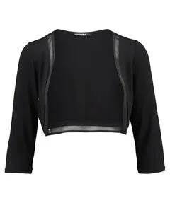 Vera Mont Damen Bolero-Jacke figurbetont Schwarz, Größe 44 - Eleganter Bolero für Damen in figurbetonter Passform, ideal für besondere Anlässe oder als modisches Accessoire.