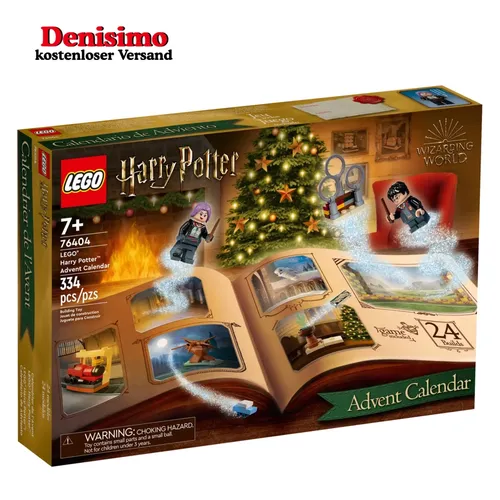 LEGO Adventskalender 76404 - Harry Potter 2022 Weihnachtskalender - LEGO Adventskalender, enthält 24 Überraschungen für magische Vorweihnachtsfreude und ist ideal für Harry Potter Fans.