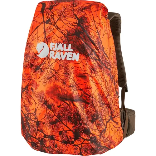 Fjällräven Hunting Rain Cover 16-28 safety orange (210) ONESIZE - Regenhüllen für Rucksäcke, universeller Regenschutz mit einzigartigem Tarnmuster, ideal für Jagd und Outdoor, passt auf Rucksäcke von 16-28 Litern, kompakt verstaubar und reflektierende Details für Sicherheit.