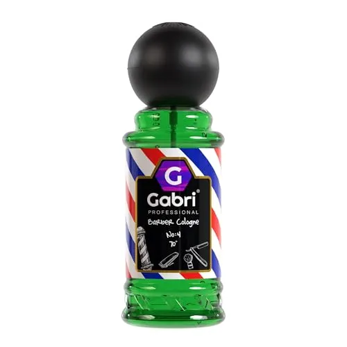 Gabri No4 Barber Cologne, Aftershave Cologne, Turkish Cologne Spray, Herren Eau de Cologne, 250 ml (No4)