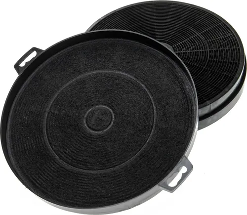 vhbw 4x Aktivkohlefilter kompatibel mit Secondi Marchi KP 90, KP 90 I, KTR 90 C, KTR 60 IX, KSL 60 IXCR, KTR 60 C Dunstabzugshaube - 20,2 cm