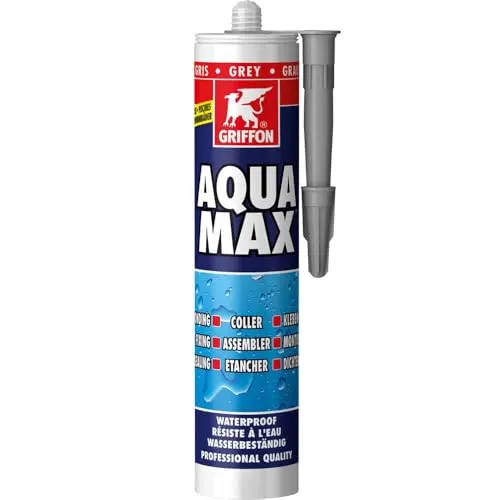 Colle de montage et mastic d'étanchéité piscine Aquamax