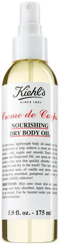 Kiehl's Creme de Corps Nourishing Dry Body Oil 175 ml - Luxuriöses Körperöl für trockene Haut, zieht schnell ein und spendet intensive Feuchtigkeit für ein seidiges Hautgefühl.