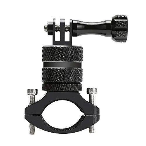 Forevercam Lenker Fahrradhalterung für Actionkamera Aluminiumlegierung 360Grad Rotation für GoPro Hero 13 12 11 10 9 8 7 Max AKASO Insta 360 DJI Apexcam Actioncam Rohr Stange Halter