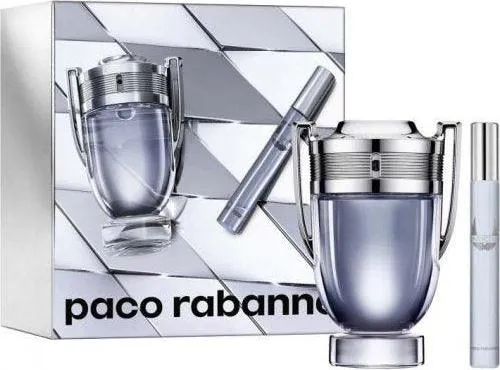 Paco Rabanne Invictus EDT Geschenkset 100 ml + 20 ml - Herrendüfte: Hochwertiges Geschenkset mit dem beliebten Invictus Duft, ideal für Sieger und Männer voller Dynamik und Anziehungskraft.