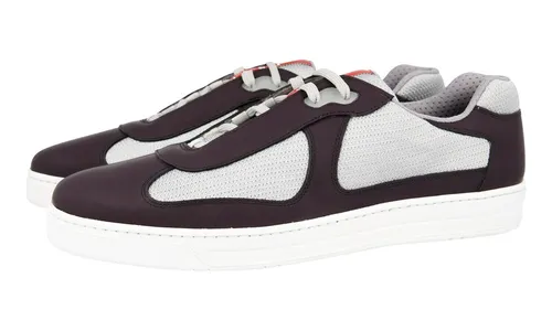LUXUS PRADA AMERICAS CUP SNEAKER SCHUHE 4E3166 LEDER NEU 9 43 43,5