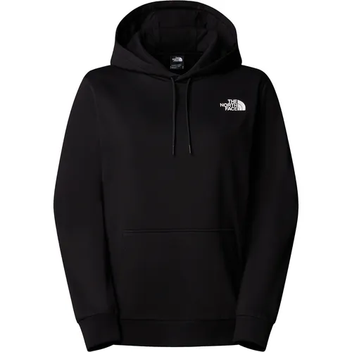 THE NORTH FACE NF0A89EYJK3 W Simple Dome Hoodie Sweatshirt Damen - Stylisches Sweatshirt in TNF Black, mit wasserbasiertem Logo und optimaler Passform für Komfort und Alltagstauglichkeit.