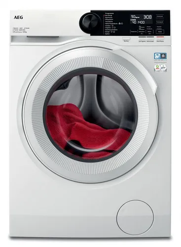 AEG Waschtrockner 7000 LWR859WT, 9 kg, 5 kg, ProSteam®: Auffrischen mit Dampf statt Waschen und 96 % Wasser sparen