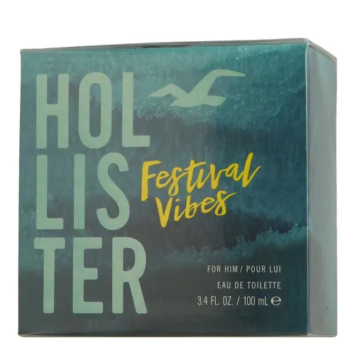 Hollister Festival Vibes for Him Eau de Toilette 100 ml - Herrendüfte mit einem eleganten, klassischen Duft, der ideal für besondere Anlässe ist. Erleben Sie den exquisiten Duft von Hollister Festival Vibes!