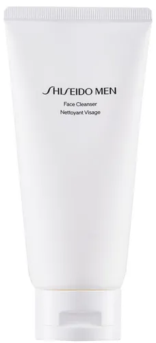 Shiseido Men Face Cleanser 125 ml - Gesichtsreinigung für alle Hauttypen, 2-in-1 Reinigungsschaum für erfrischende Reinigung und Nassrasur, ideal für anspruchsvolle Männerhaut.