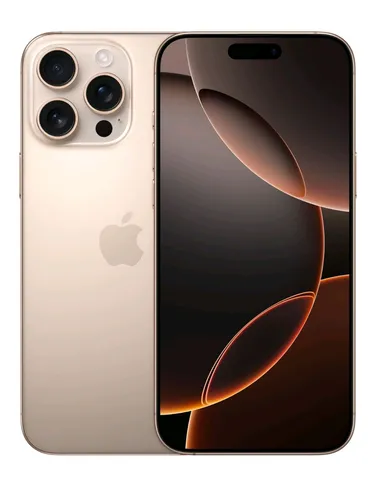 Apple iPhone 16 Pro Max - 256 GB, Desert Titanium, 6.90", SIM + eSIM, 48 Mpx, 5G, erstklassige Leistung und beeindruckende Kameraqualität