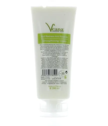 Veana Anti Rosacea Strengthening Cream – Effektive Hilfe bei Rosacea und Couperose - Feuchtigkeitscreme mit entzündungshemmenden Pflanzenextrakten zur Reduzierung von Gesichtsröte und Stärkung der Hautbarriere, ideal für empfindliche Haut.