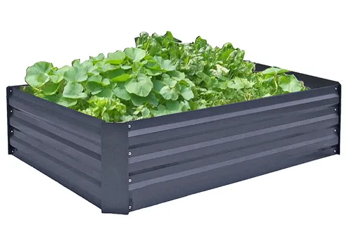 Hochbeet Beetumrandung Pflanzbeet Gemüsebeet Beet Umrandung Zaun Garten Metall