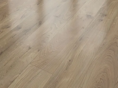 Classen Laminat Oak Nature Red 7 mm - Hochwertiger Bodenbelag - Laminat 7 mm, 4V Fugen, 128,6 x 19,4 cm, pflegeleicht und robust, ideal für Wohnräume und stark frequentierte Bereiche.