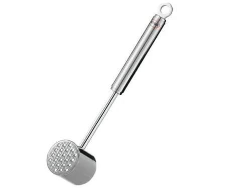 Rösle Fleischhammer (12820) - Küchenhelfer für zartes Fleisch, mit hochwertiger Verarbeitung und ideal zum Klopfen und Marinieren.