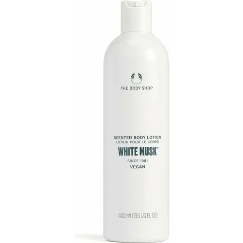 The Body Shop White Musk Body Lotion 400 ml - Lotionen & Cremes, spendet langanhaltende Feuchtigkeit und macht die Haut samtweich.