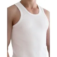 normani 5 Stück Herren-Unterhemd Doppelripp