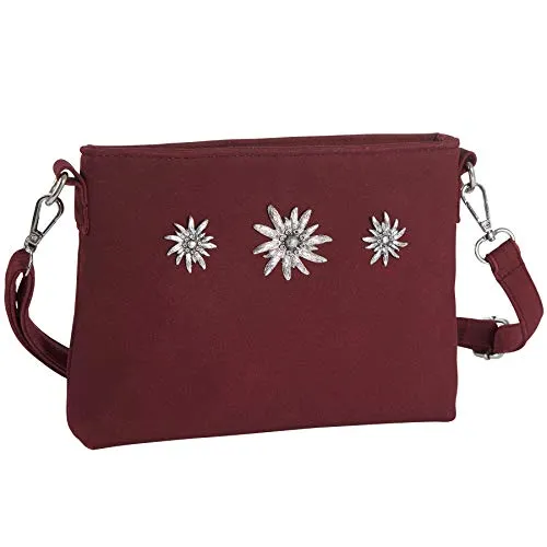 dressforfun Dirndl Tasche in Wildlederoptik – Stilvolle Umhängetasche für Damen - Vielseitige Handtasche für Damen in eleganter Wildlederoptik mit praktischer Innenaufteilung. Ideal für Oktoberfest und besondere Anlässe – ein modisches Accessoire mit sicherem Verschluss und angenehmem Tragekomfort.