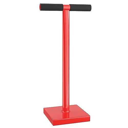 Wiltec Bodenverdichter 11,5 kg - Handwerkzeuge für Gartenarbeit, ideal für das Verdichten von Untergründen, umweltfreundlich und manuell betrieben, perfekt für Rollrasen und Pflasterarbeiten.