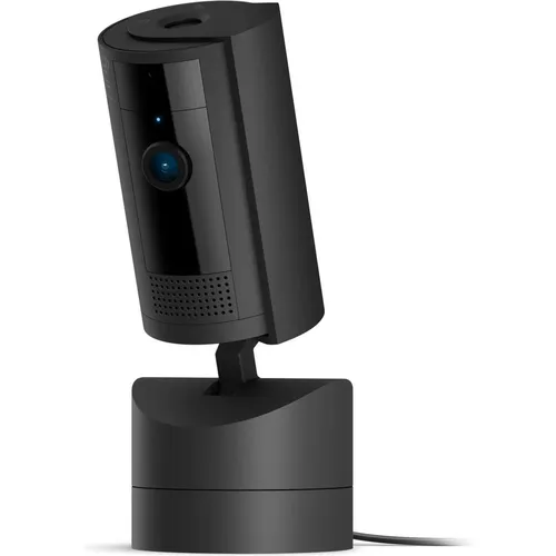 Pan-Tilt Indoor Cam - Black - Überwachungskamera mit 360° Schwenk- und 169° Neigefunktion, ausgestattet mit Nachtsicht in Farbe und Zwei-Wege-Audio für maximale Sicherheit.