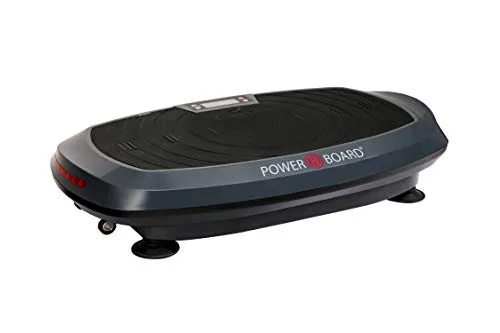 PowerBoard 3.0 Vibrationsplatte von Casada - Vibrationsplatte für ganzheitliches Training mit 99 Stufen, Bluetooth-Funktion und ideal für den Heimgebrauch. Stärken Sie Ihre Muskulatur effizient!